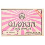 Gloria Pembe 10 gr Kumaş Boyası