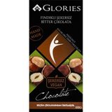 Glories Fındık Şekersiz Bitter Çikolata 100 G - 5 Adet