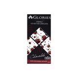 Glories Glorıes Tablet Çikolata 100G Vişne Kakao - Vegan Bitter Çikolata 6'li Avantaj Paketi
