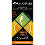 Glories Şekersiz Portakal Bitter Çikolata 100 G - 6 Adet