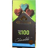 Glories Şekersiz Vegan Bitter Çikolata 100 g
