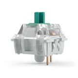 Glorious Gaming 120x Gateron mekanik klavye anahtarları (yeşil) - SMD LED uyumlu, hassas yazma için tıklama ve dokunmatik, 80 g tetikleme ağırlığı, 3 pinli bağlantı - Gateron Green