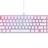 Glorious GMMK2 %65 Kompakt Fox Switch RGB Mekanik Q İngilizce Oyuncu Klavyesi Beyaz