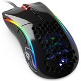 Glorious Model D Minus Rgb Kablolu Bamf Sensörlü 12000 Dpi 62 Gram Gaming Mouse Parlak Siyah - Renkli