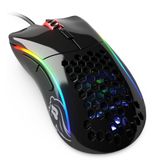 Glorious Model D Minus RGB Kablolu BAMF sensörlü 12000 DPI 62 gram Gaming Mouse Parlak Siyah