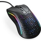 Glorious Oyun - Model D 2: Kablolu Ergonomik Fare, Superlight 58G, 26K Optik Sensör, 6 Programlanabi - Siyah