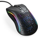 Glorious Oyun - Model D 2: Kablolu Ergonomik Fare, Superlight 58g, 26K Optik Sensör, 6 Programlanabilir Düğme, 80 Milyon Tıklama Ömrü, FPS, MMO, MOBA, Battle Royale (Siyah)