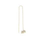 Glorria CM0348 Altın Sallantı Fil Küpe