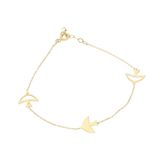Glorria CN0047 Anka Kuşu Altın Bileklik
