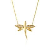 Glorria CN0392 Altın Yusufçuk Kolye
