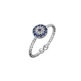 Glorria EG0364 Kadın Nazar Gümüş Yüzük