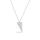 Glorria EG0438 Geometrik Gümüş Kolye