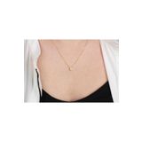 Glorria Gümüş 3 Boyutlu Minimalist Ş Harfi Kadın Kolye