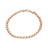 Glorria Rose Pullu Zincir 925 Ayar Gümüş Bileklik