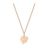 Glorria SV0049 Rose Altın Yonca Kolye
