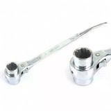 Glory 19x21 mm Kromajlı Kazıklı Cırcırlı Lokma Anahtar