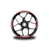 gloryaa Yamaha Xmax 2 Kesikli Kırmızı Renk Sticker Modeli Jant Dahil
