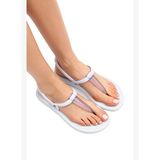 Glossy Kadın Sandalet Beyaz 35/42