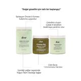 GLOUR 3'lü Set Green Fig Scrub & Green Fig Caramel Sugar Scrub & Green Fig Yogurt Selülit Batık Giderici