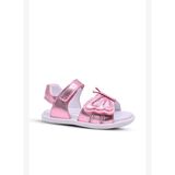 Glow Kız Çocuk Kelebek Figürü Ve Pul Sim Detaylı Pembe Renk Sandalet