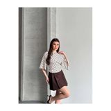 Glow Rush Slim Fit Yarasa Kol Bluz