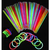 Glow Stick 100 Adet Kırılan Fosforlu Çubuk Bileklik