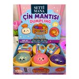 Glowa Dumpling Squishy Çin Mantısı Simli Stres Oyuncağı – Ultra Yumuşak Sık Bırak Oyuncak | Büyük Boy