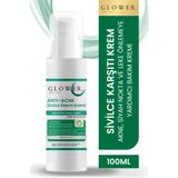 GLOWER SKİN CARE Önleyici, Ve Karşıtı, Akne, Siyah Nokta Leke,giderici, Yüz Kremi 100ML