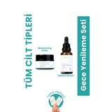 Glowmolecules 2’li Gece Yenileme Seti - Nemlendirici Krem & Retinol Serum
