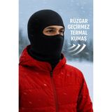 GlowNestshop Yeni Sezon Rüzgar Geçirmez Termal Kumaş Kar Maskesi