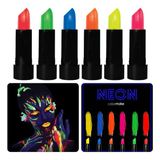 Glowpaint 6’Lı Neon Boya – Uv Işıkta Parlayan Makyaj Seti (5067)