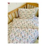 GLOYDEN Park Yatak Bebek Nevresim Takımı %100 Pamuk Kral Ayı 70x110