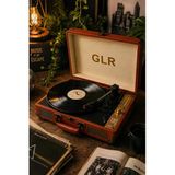 Glr 201 Nostaljik Çanta Pikap - Bluetooth Şarjlı, USB Kayıt Özellikli, 3 Vitesli Plak Çalar