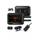 Glr T10 Motosiklet Kamera Kayıt Cihazı - Kablosuz CarPlay & Android Auto, Dual Kamera, GPS ve TPMS Desteği