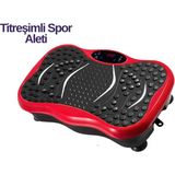 GLR560 Plates Masaj 10 W Güçlü Titreşimli Spor Aleti Dikey Kullanım İçin Uygun - 000-Siyah