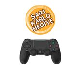 GLRTech Bluetooth Kablosuz Oyun Kolu | PS4 PC Uyumlu | Wireless Bilgisayar Gamepad Joystick