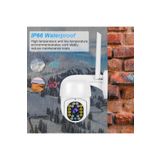 GLRTech Yoosee App Ptz Ip Dome Iç Dış Mekan 360 Derece Çift Antenli 1080p Intercom Güvenlik Kamerası