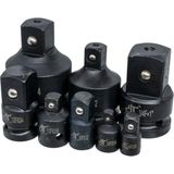 Glryz 5404 Havalı Lokma Adaptör Seti 8 Parça - Siyah