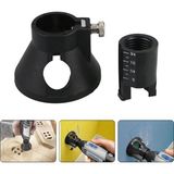 Glryz Dremel Uyumlu Gravür Makineleri İçin 48 x 60 mm Çap Freze Kanal Açma Aparatı - yok