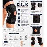 Gls Medikal Çelik Menteşeli Dizlik - Standart