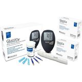 Gluco DR Glucodr Şeker Ölçüm Cihazı + 100 Strip Ergonomik Tasarım ile Konforlu Kullanım Sunar