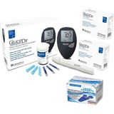 Gluco DR Şeker Ölçüm Cihazı 100 Adet Strip ve 100 Adet Lanset ile Kullanım Kolaylığı Sağlar