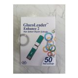 gluco leader GlucoLeader Enhance 2 Kan Şekeri Ölçüm Çubukları 50 Adet Strip