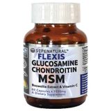 Glucosamine Chondroitin Msm Boswellia Vitamin C 60 Kapsul 1030 Mg