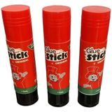 Glue Stick Original Yapıştırıcı 3'lü Paket - Okul ve Ofis Için Güvenli Tutkal