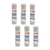 Glue Stick Yapıştırıcı Mikro Katı Yapıştırıcı 40 Gr Ruj Yapıştırıcı 6 Adet