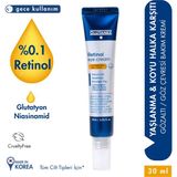 Glutanex Retinol Göz Kremi 30 ml Tüm Ciltler için Dermatolog Onaylı Yaşlanma Karşıtı Etki