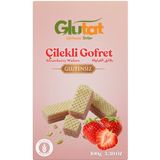 Glutat Glutensiz Çilekli Gofret 100 gr