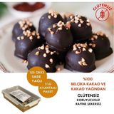 Glutensiz %100 Belçika Çikolatalı Lokmalık 3'lü Avantaj Paketi (125 Grx3) - 375 gr