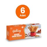 Glutensiz Ada Glutensiz Susamlı Çubuk Kraker 105 Gr (6 Adet)